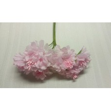 Хризантема органза светло-розовая, 6 шт, диаметр цветка 3-3,5см